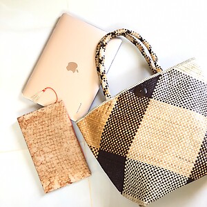 Handwoven Mengkuang Tote Bag OUT OF STOCK 