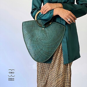 Handwoven Mengkuang Bag Monstera OUT OF STOCK