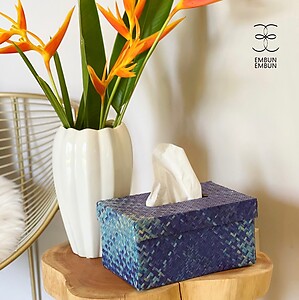 Handwoven Mengkuang Tissue Box