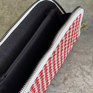 Handwoven Mengkuang Purse Double
