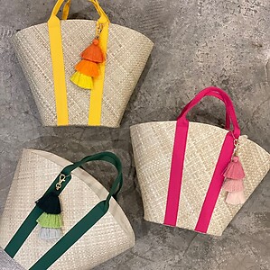 Handwoven Mengkuang Bag Basket 