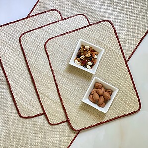 Handwoven Mengkuang Placemat Square V2