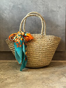 Handwoven Mengkuang Braided Basket
