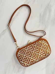 Handwoven Mengkuang Mini Crossbody