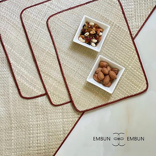 Handwoven Mengkuang Table Runner OUT OF STOCK